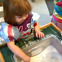 Child Care Daily Schedule - Sensory Table