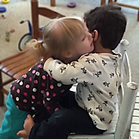 Family Child Care Program - Hugging