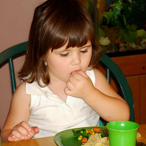 Child Care Prices - Girl Eating Lunch
