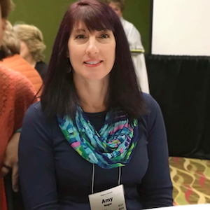 Child Care Provider Credentials - Amy at a Conference