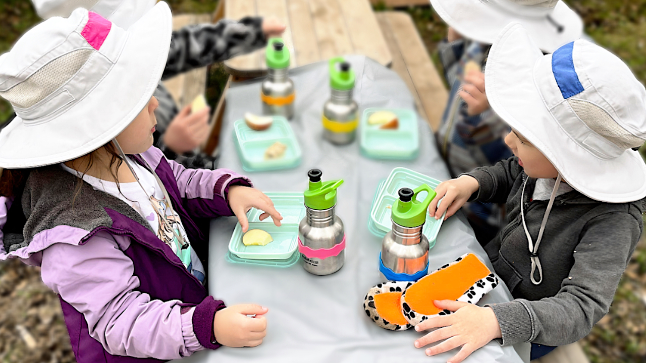 Child Care Wellness Policies - Children Eating Outside