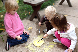 Daily Activities - Sidewalk Paint